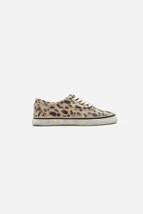 70s Low Top Skate Sneaker - Faded Leopard