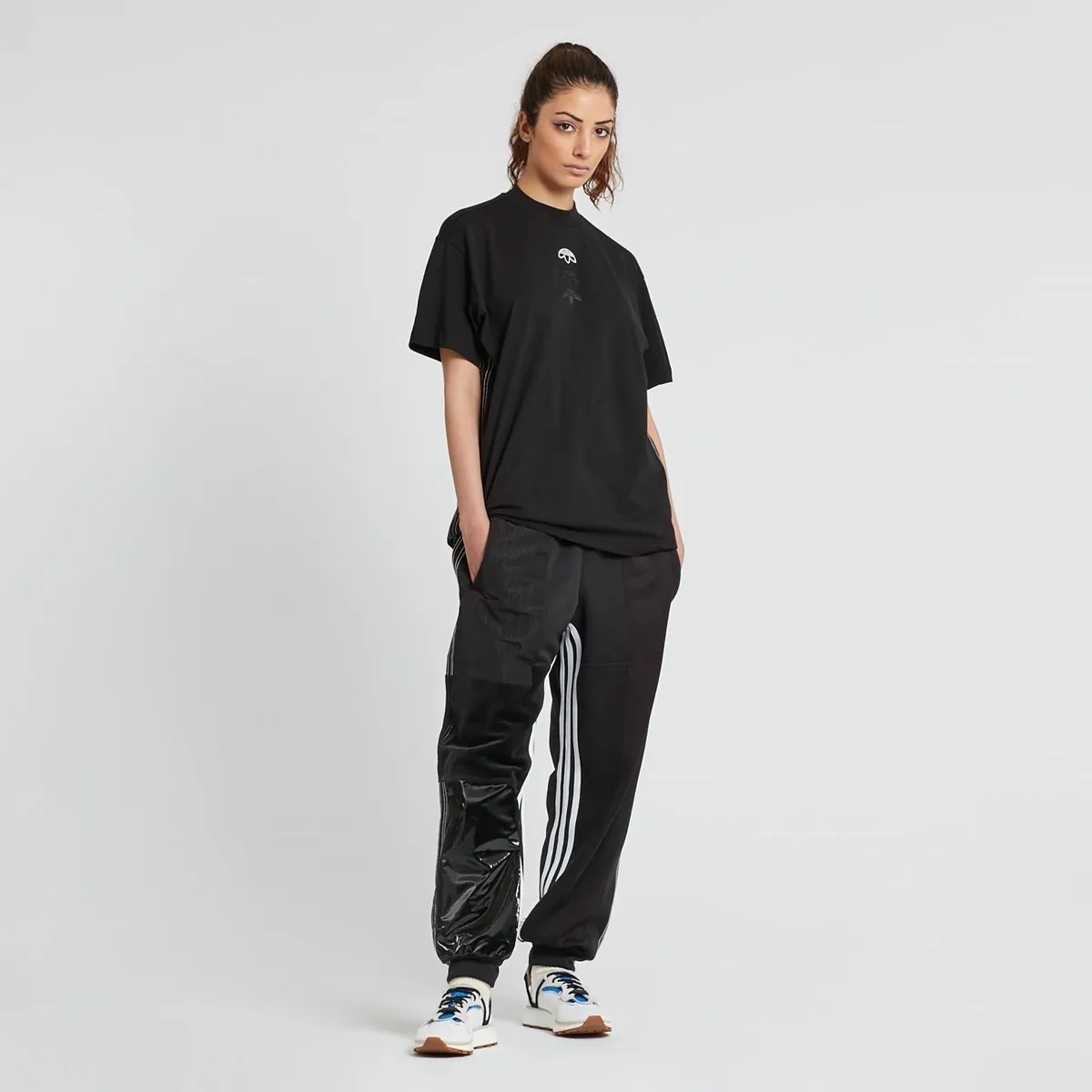 Alexander Wang  |Unisex Street Style Collaboration Designers T-Shirts