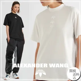 Alexander Wang  |Unisex Street Style Collaboration Designers T-Shirts