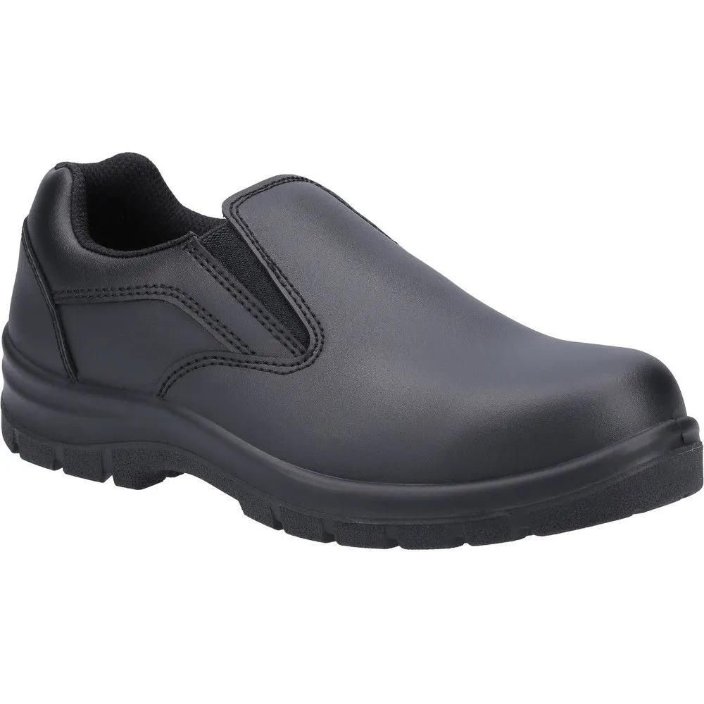 Amblers Safety Womens AS716C Leather Slip On Safety Shoes