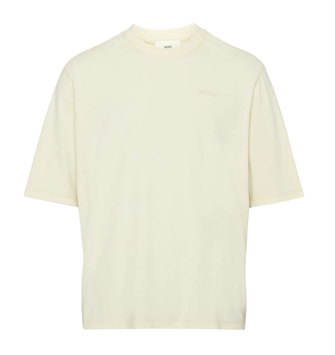 AMI PARIS  |Cotton Short Sleeves Designers T-Shirts