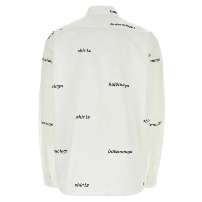 BALENCIAGA  |Long Sleeves Cotton Logos on the Sleeves Logo Luxury