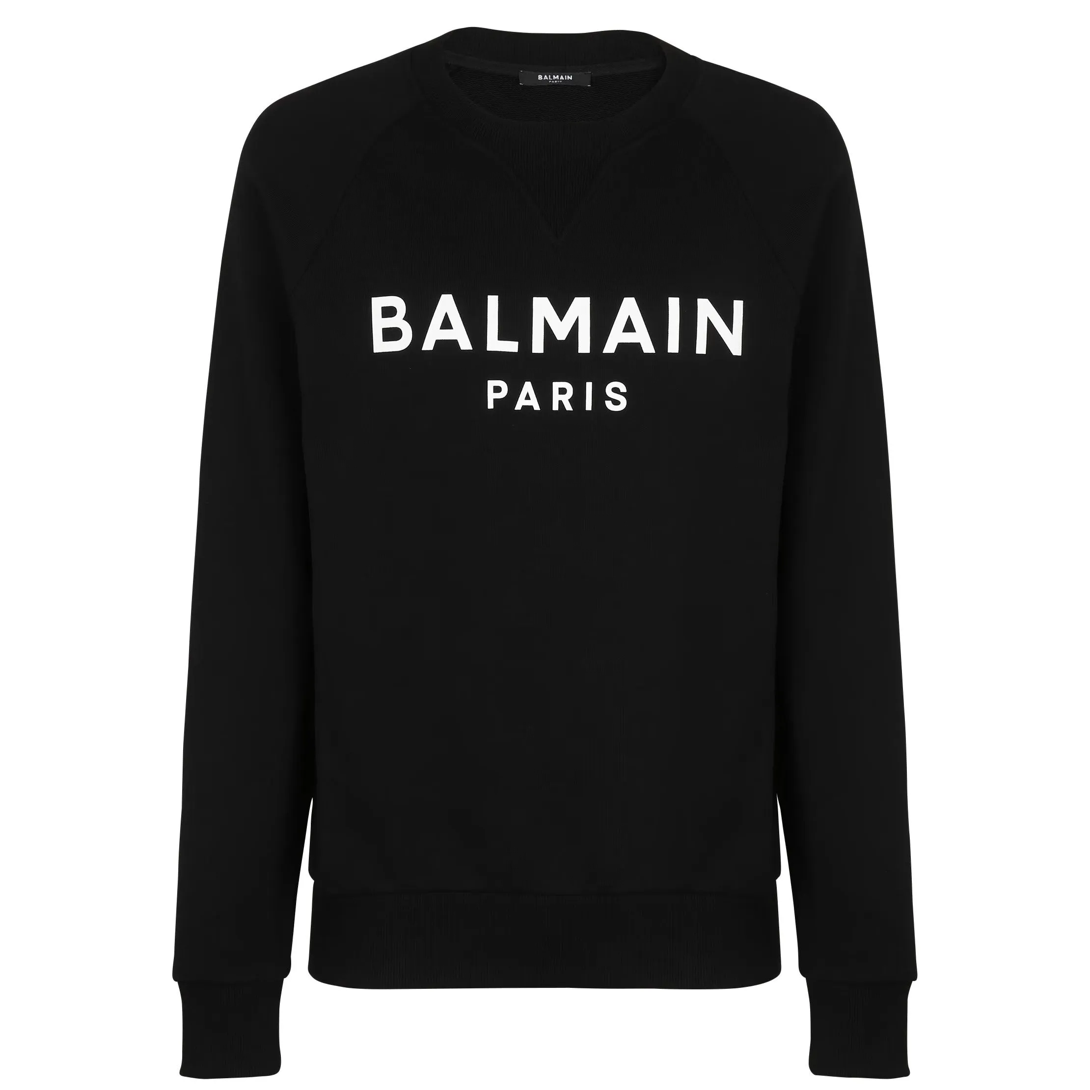 Balmain Cotton Printed Logo Sweatshirt