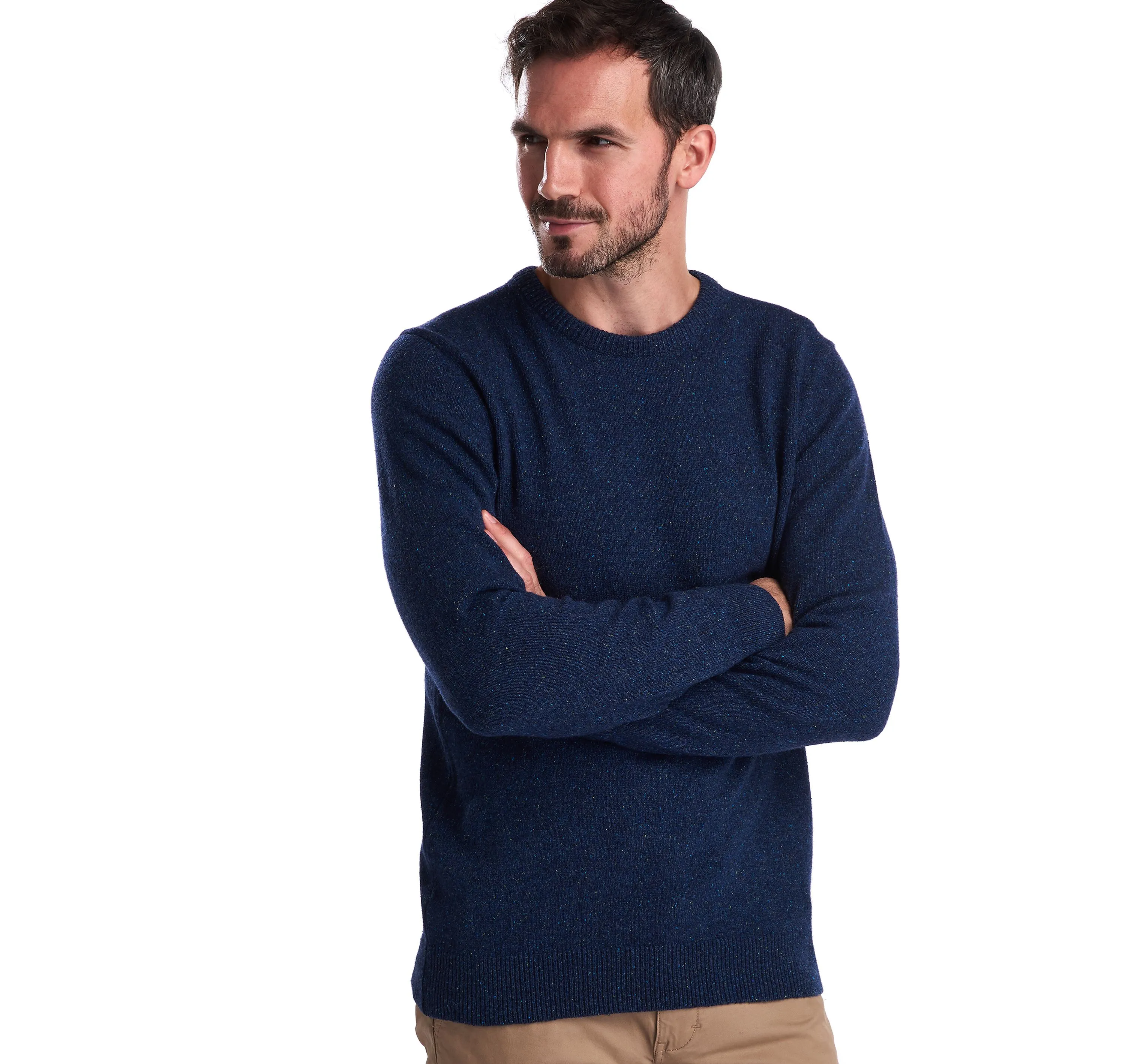 Barbour Men's Tisbury Crew Neck Jumper