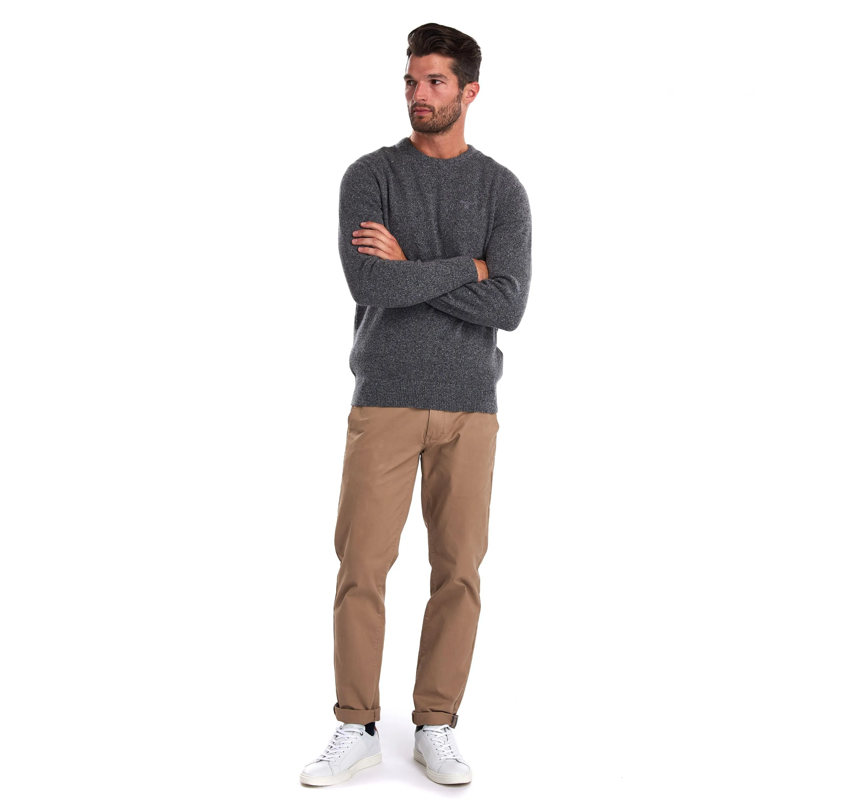 Barbour Men's Tisbury Crew Neck Jumper