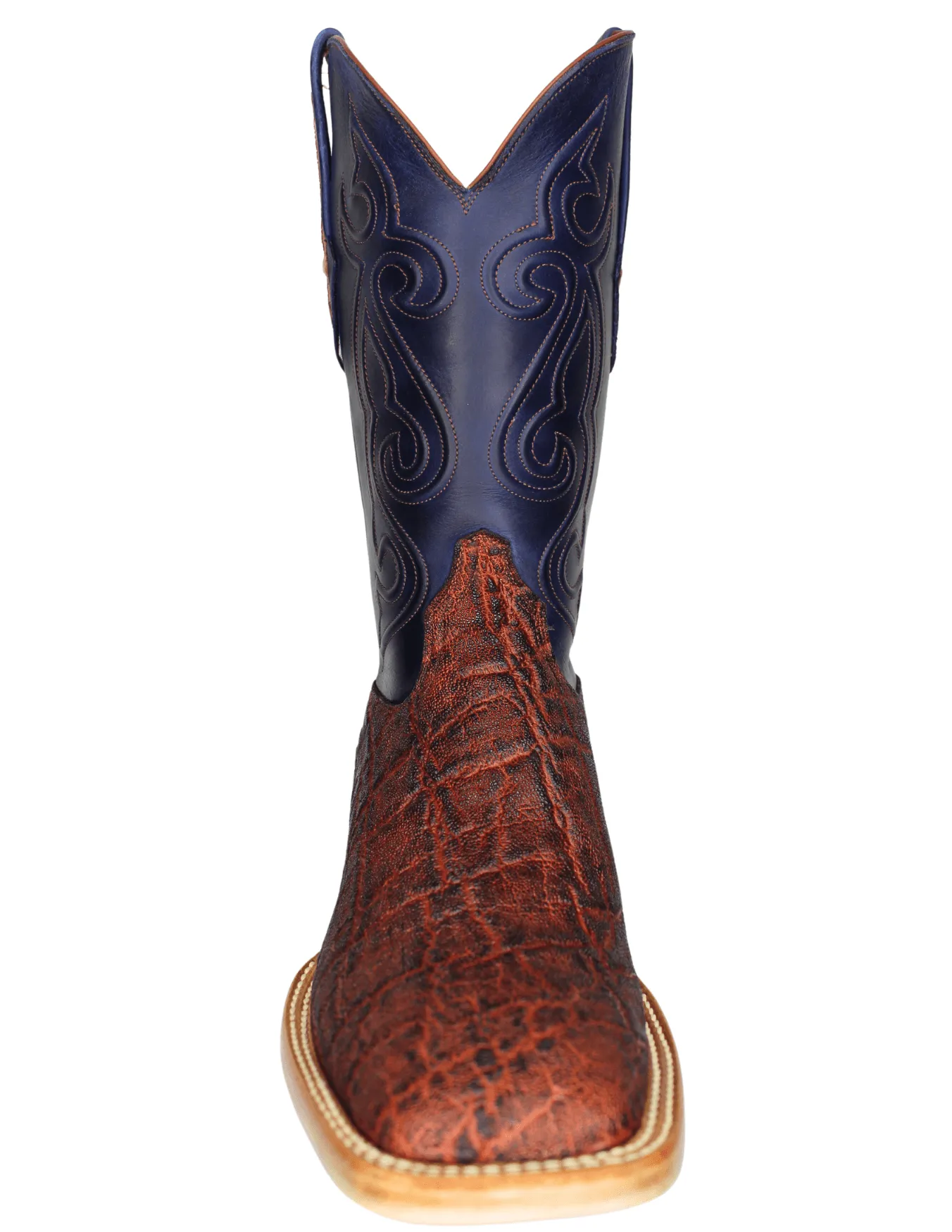 Black Jack Mens Vintage Chestnut Elephant Cowboy Boots