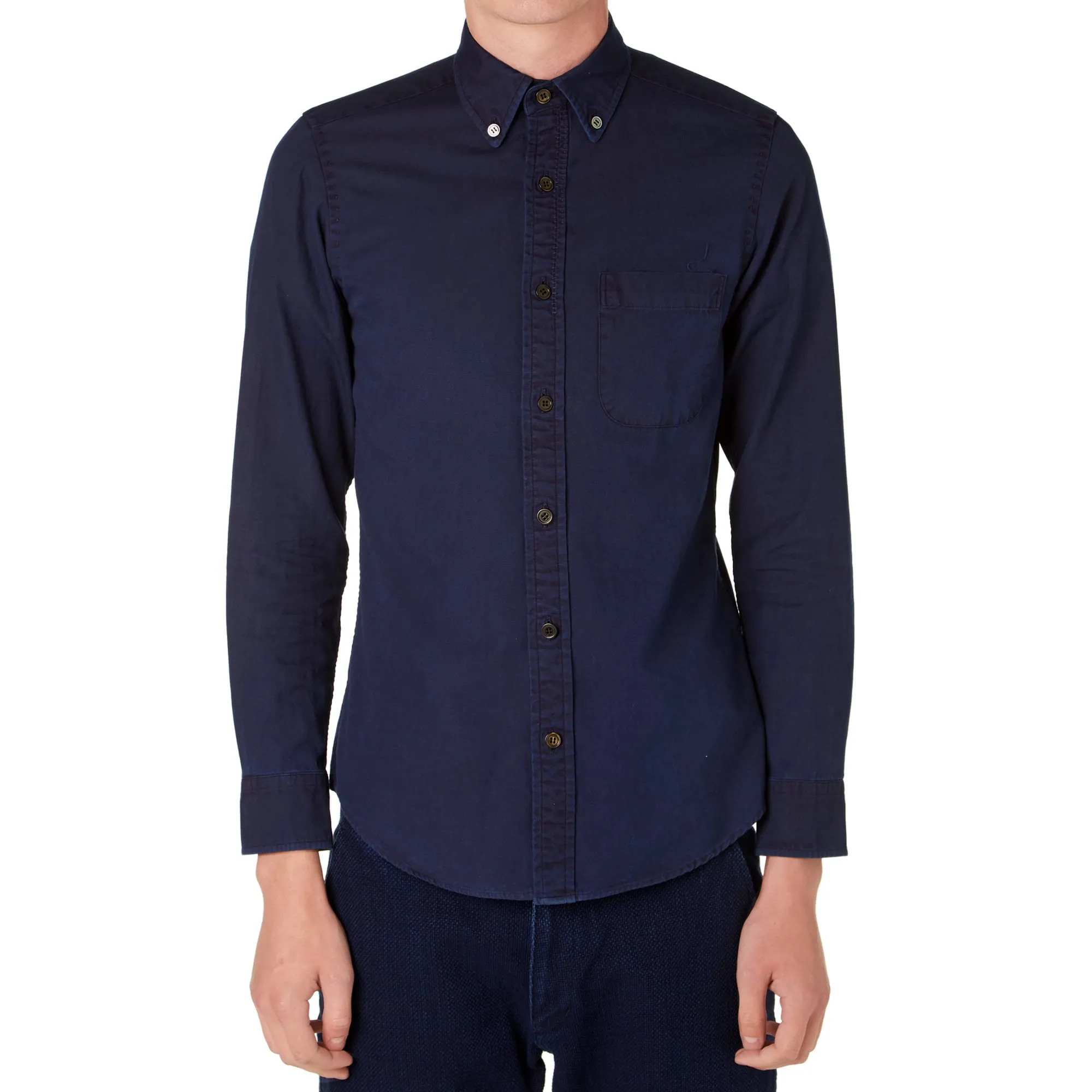 Blue Blue Japan Button Down Oxford ShirtIndigo