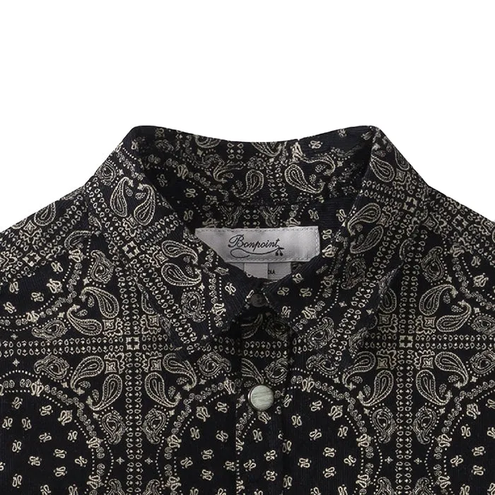 Bonpoint Child Paul Shirt Black Print