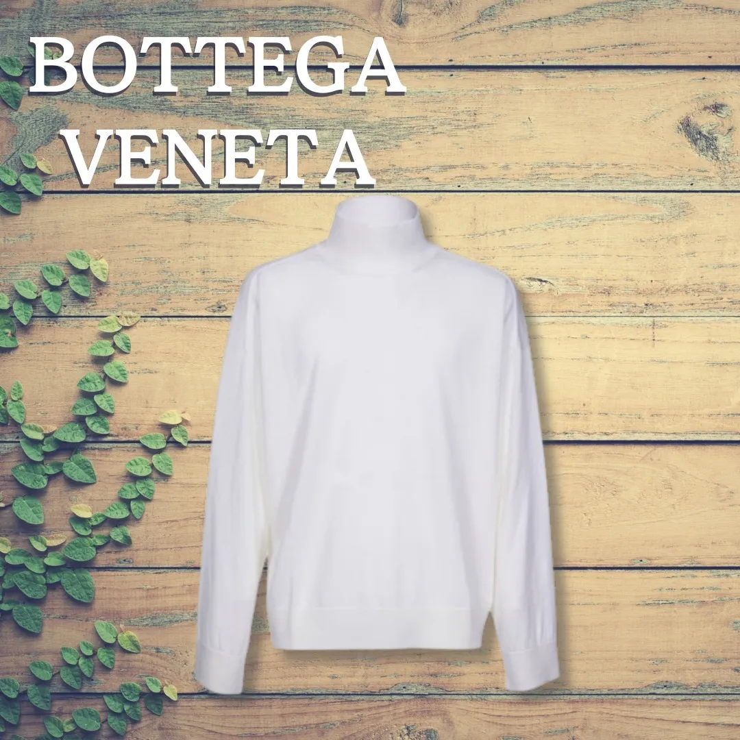 BOTTEGA VENETA  |Pullovers Wool Long Sleeves Plain Sweaters