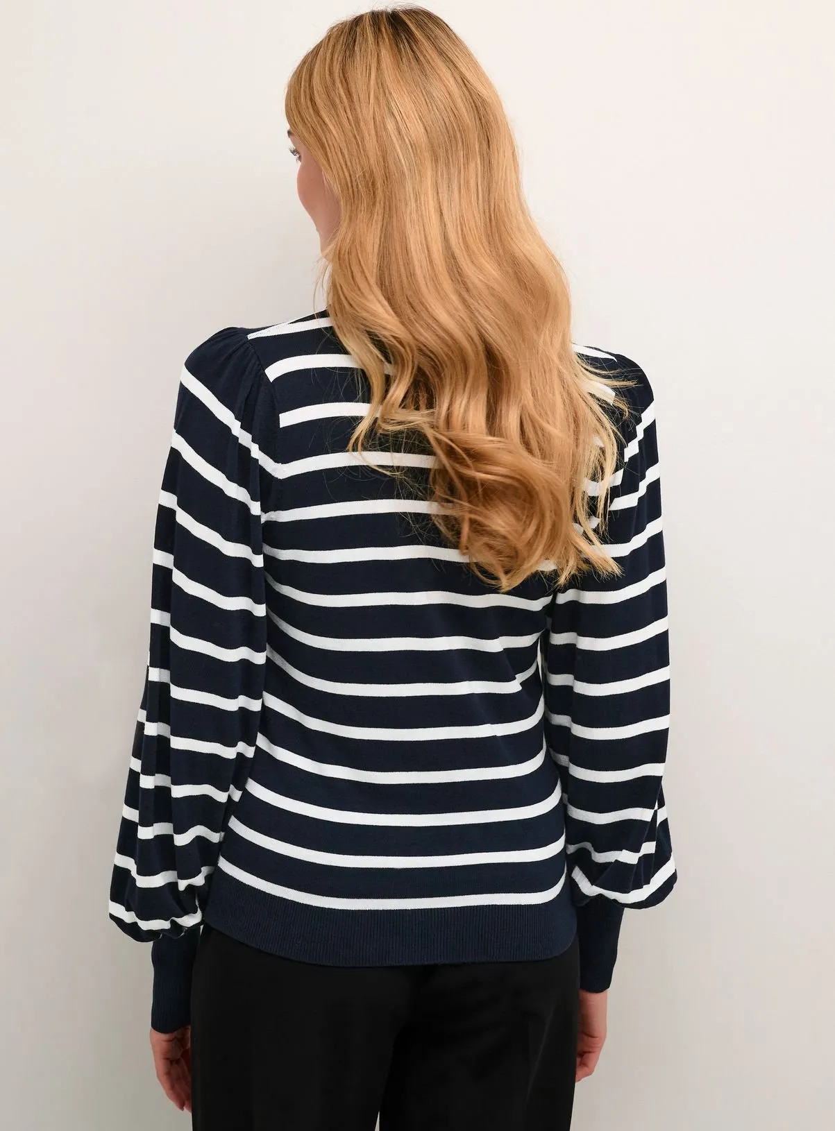 Buy KAFFE Kamala Striped Knit Pullover S | Jumpers | Tu