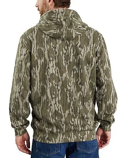 Carhartt  |Camouflage Long Sleeves Logos on the Sleeves Logo Hoodies