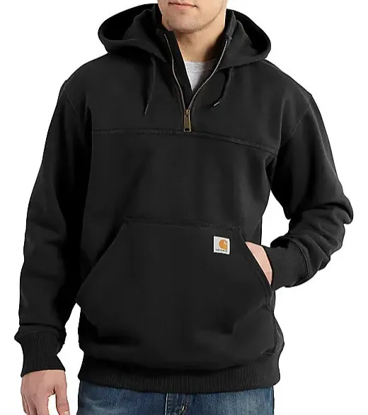 Carhartt  |Long Sleeves Plain Logos on the Sleeves Logo Hoodies