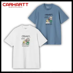 Carhartt  |Unisex Street Style Short Sleeves Logo T-Shirts