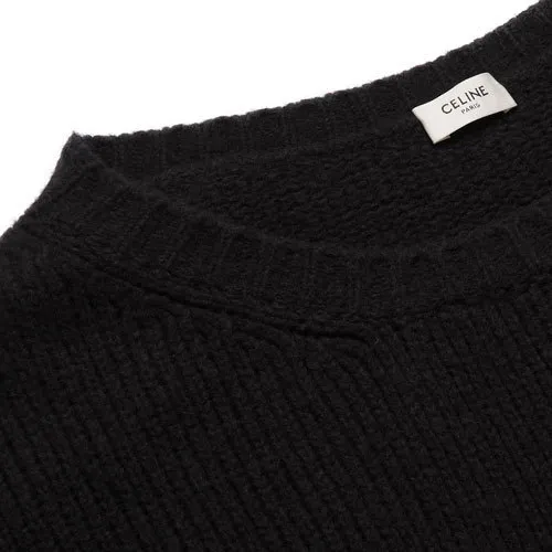 CELINE  |Pullovers Wool Cashmere Long Sleeves Luxury Sweaters