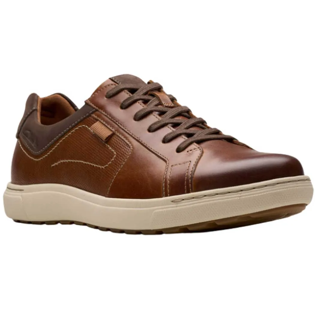 Clarks Mapstone Lace Sneaker Tan (Men's)