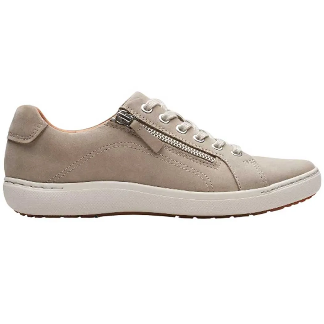 Clarks Nalle Lace Sneaker Stone (Women's)