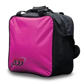 Columbia 300 White Dot Single Tote Bowling Bag Pink