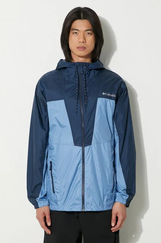 Columbia jacket men's blue color