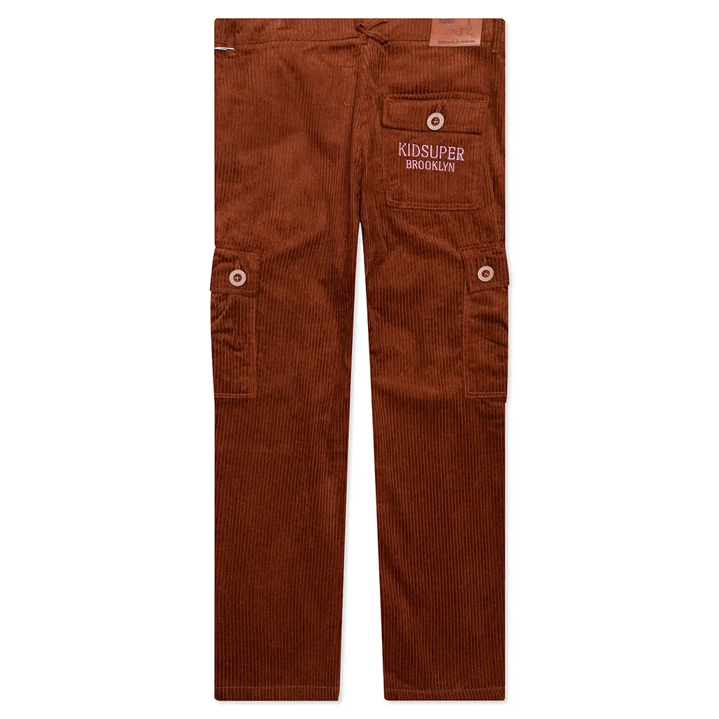 Cord Pant - Brown