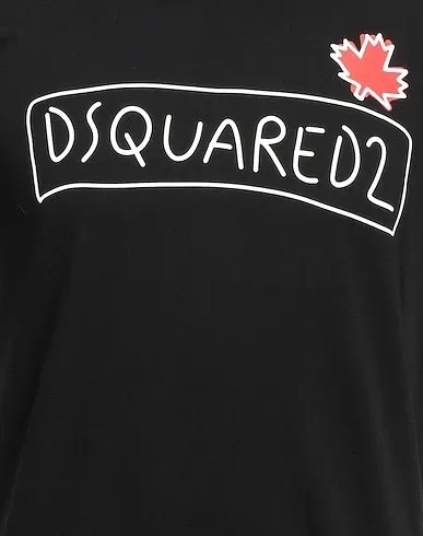 D SQUARED2  |Pullovers Cotton Short Sleeves Logo Luxury T-Shirts