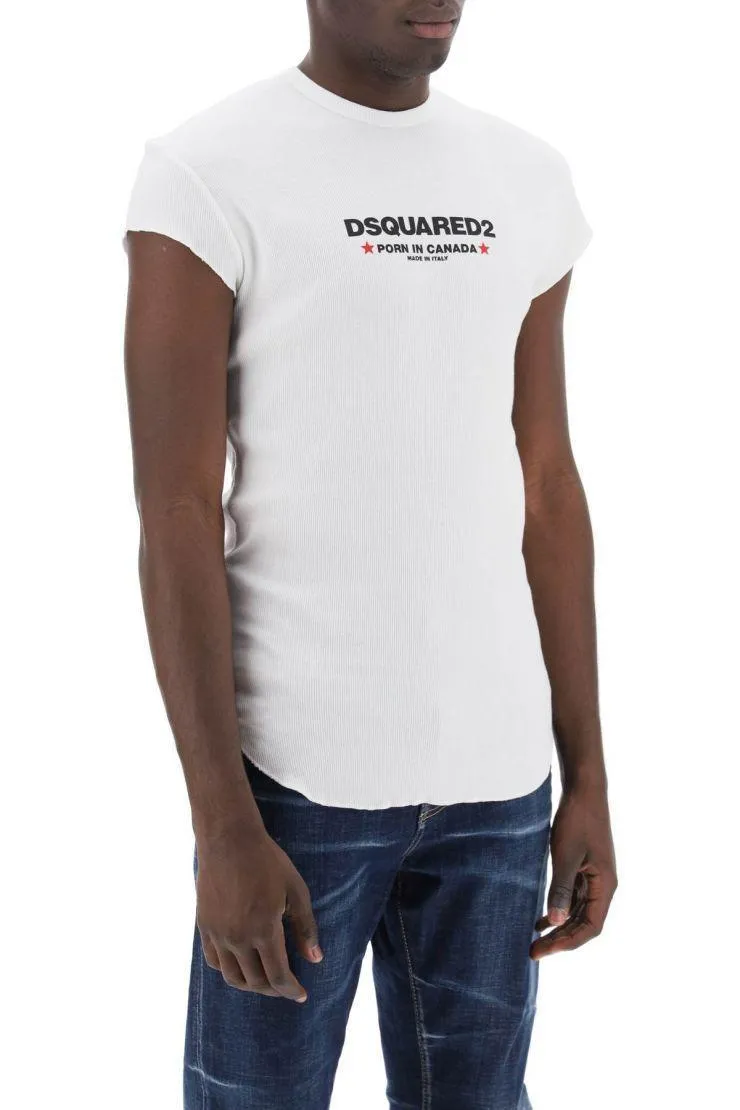 D SQUARED2  |Street Style Logo Luxury T-Shirts