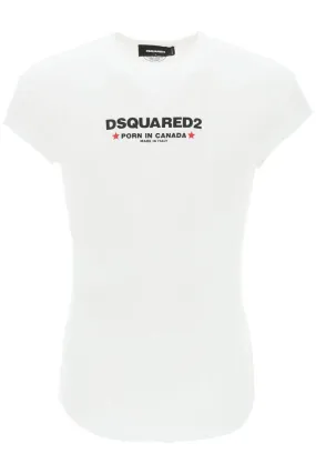 D SQUARED2  |Street Style Logo Luxury T-Shirts