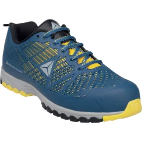 Delta Plus Delta Sport Anti-Static Heat-Resistant Puncture-Resistant Blue/Yellow Metal-Free Safety Shoes