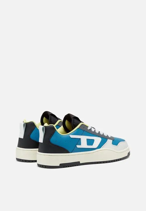 Diesel Y03363P5576 Mens S-Ukiyo V2 Low Sneakers Blue