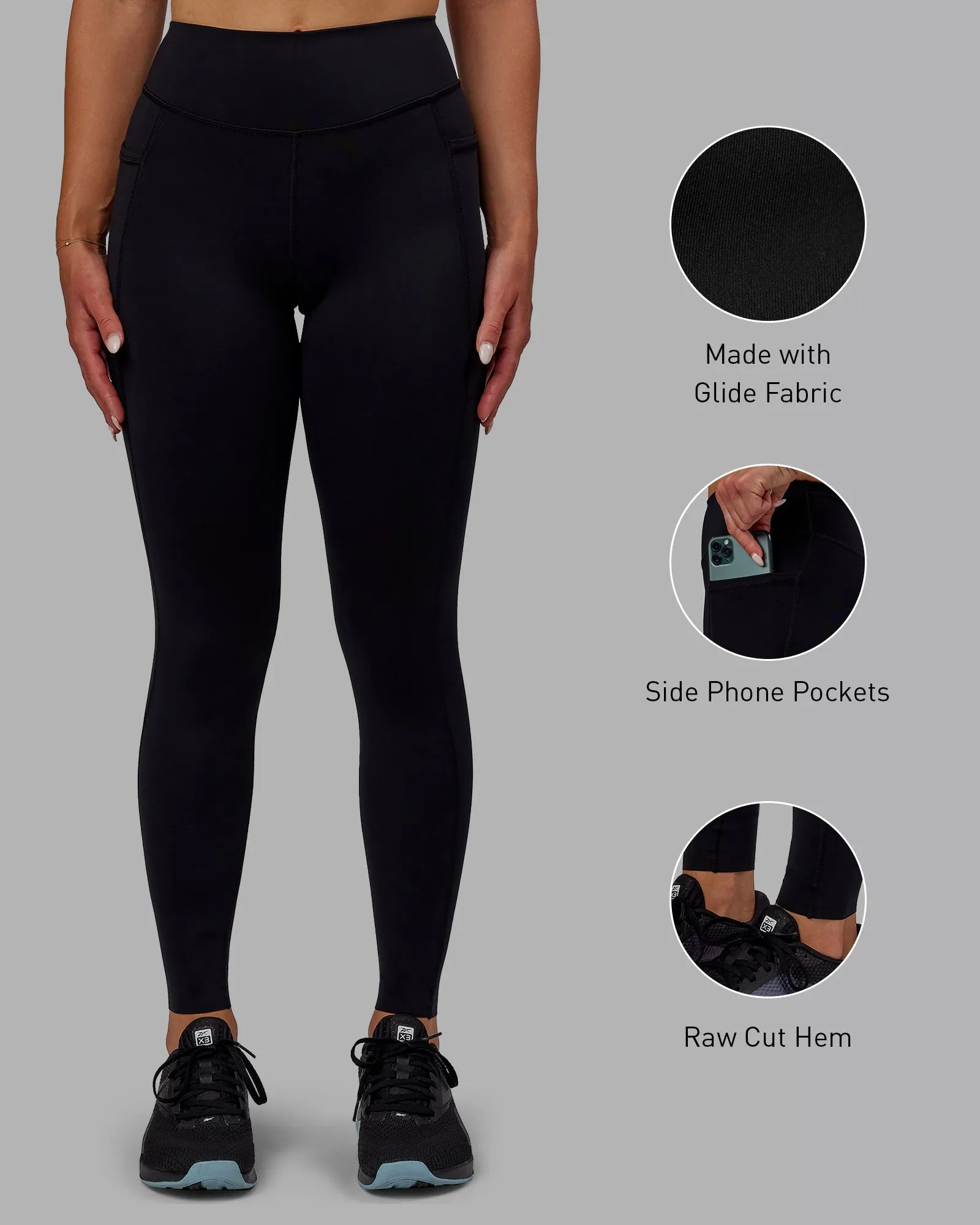 Elite Full Length Leggings - Black