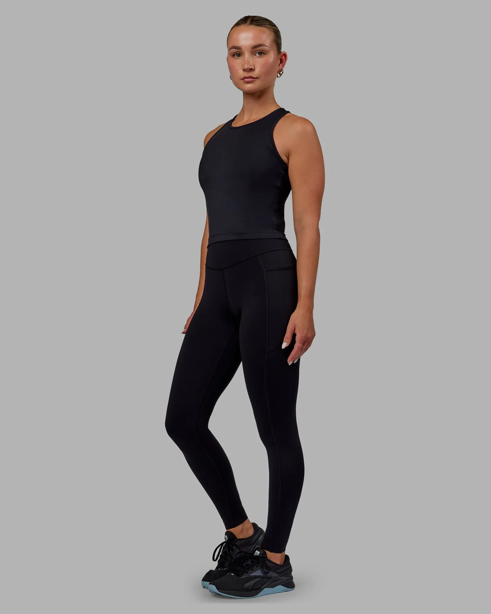 Elite Full Length Leggings - Black