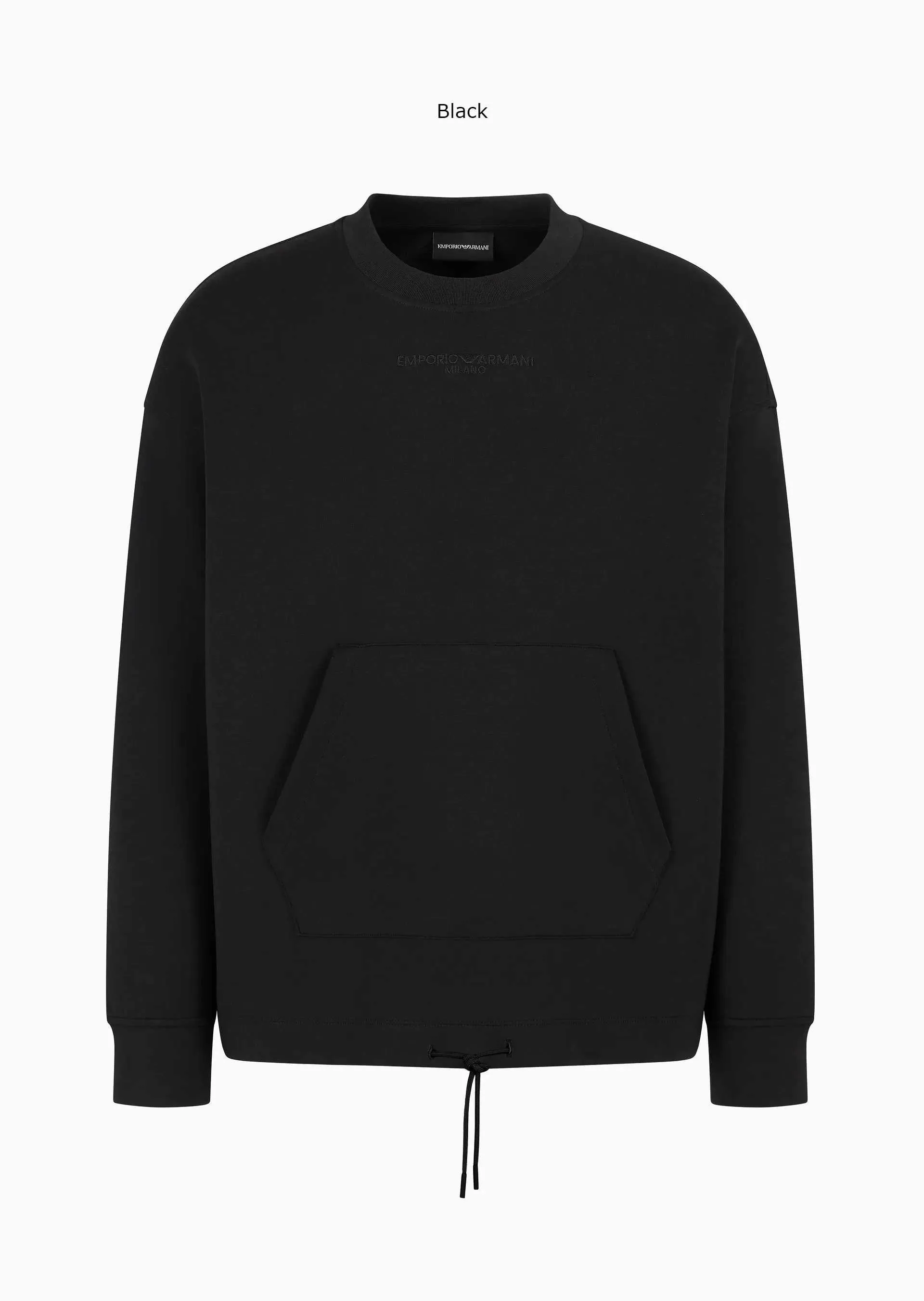 EMPORIO ARMANI  |Pullovers Street Style Long Sleeves Plain Hoodies