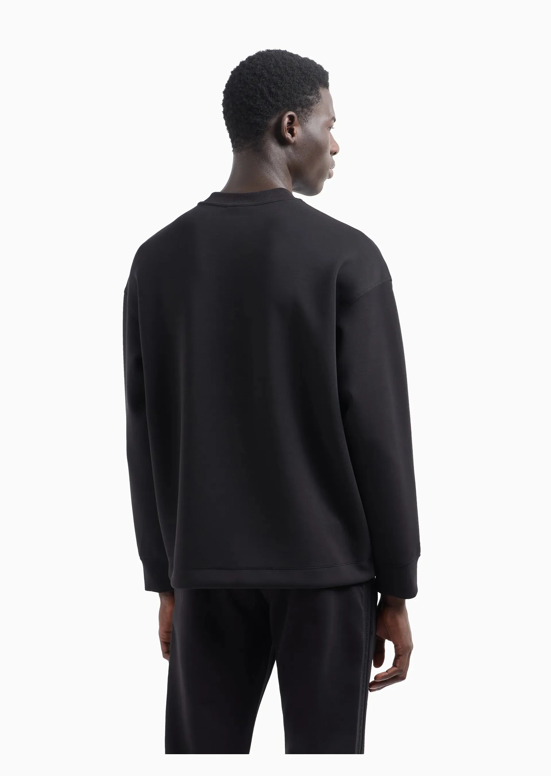 EMPORIO ARMANI  |Pullovers Street Style Long Sleeves Plain Hoodies