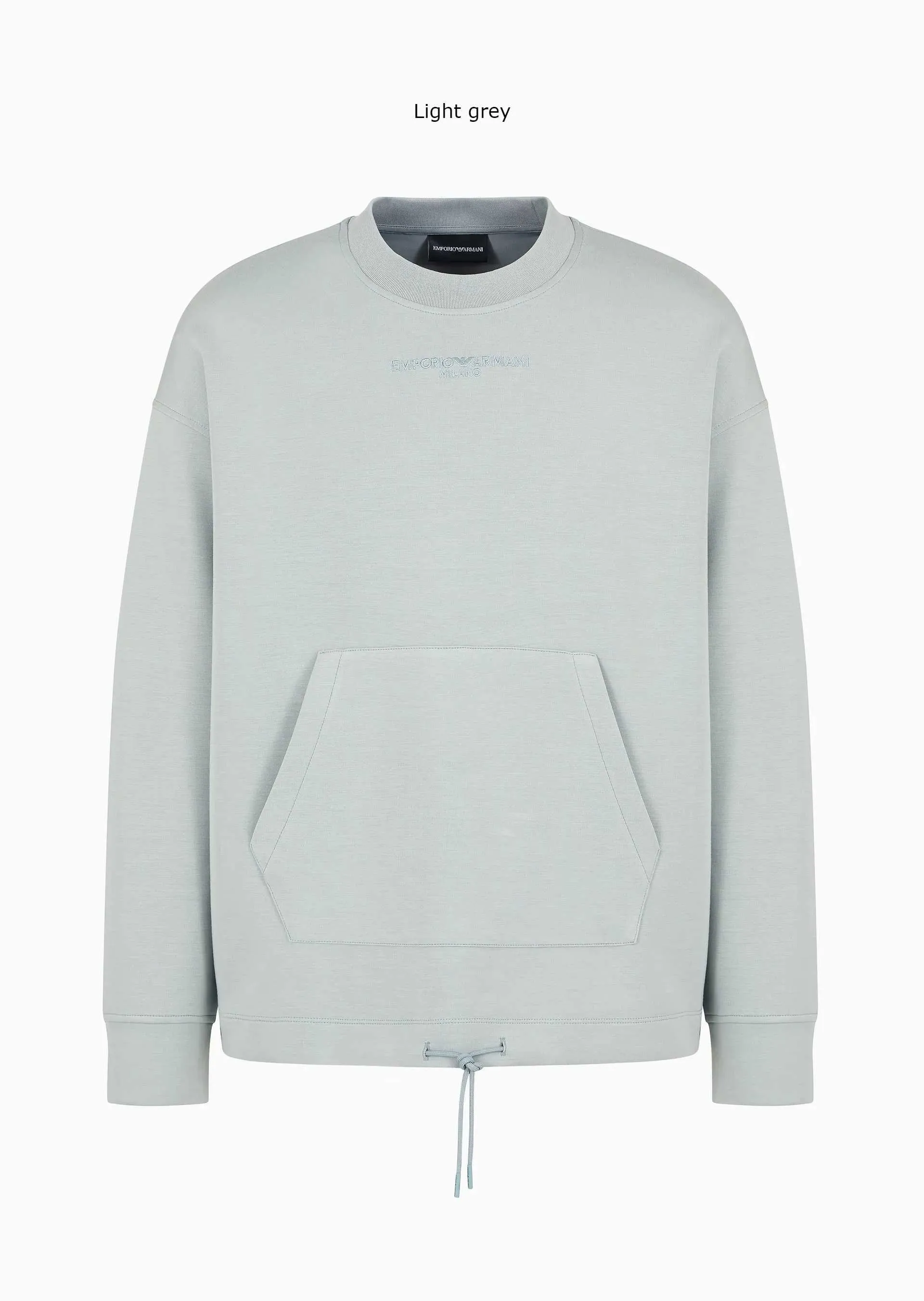 EMPORIO ARMANI  |Pullovers Street Style Long Sleeves Plain Hoodies