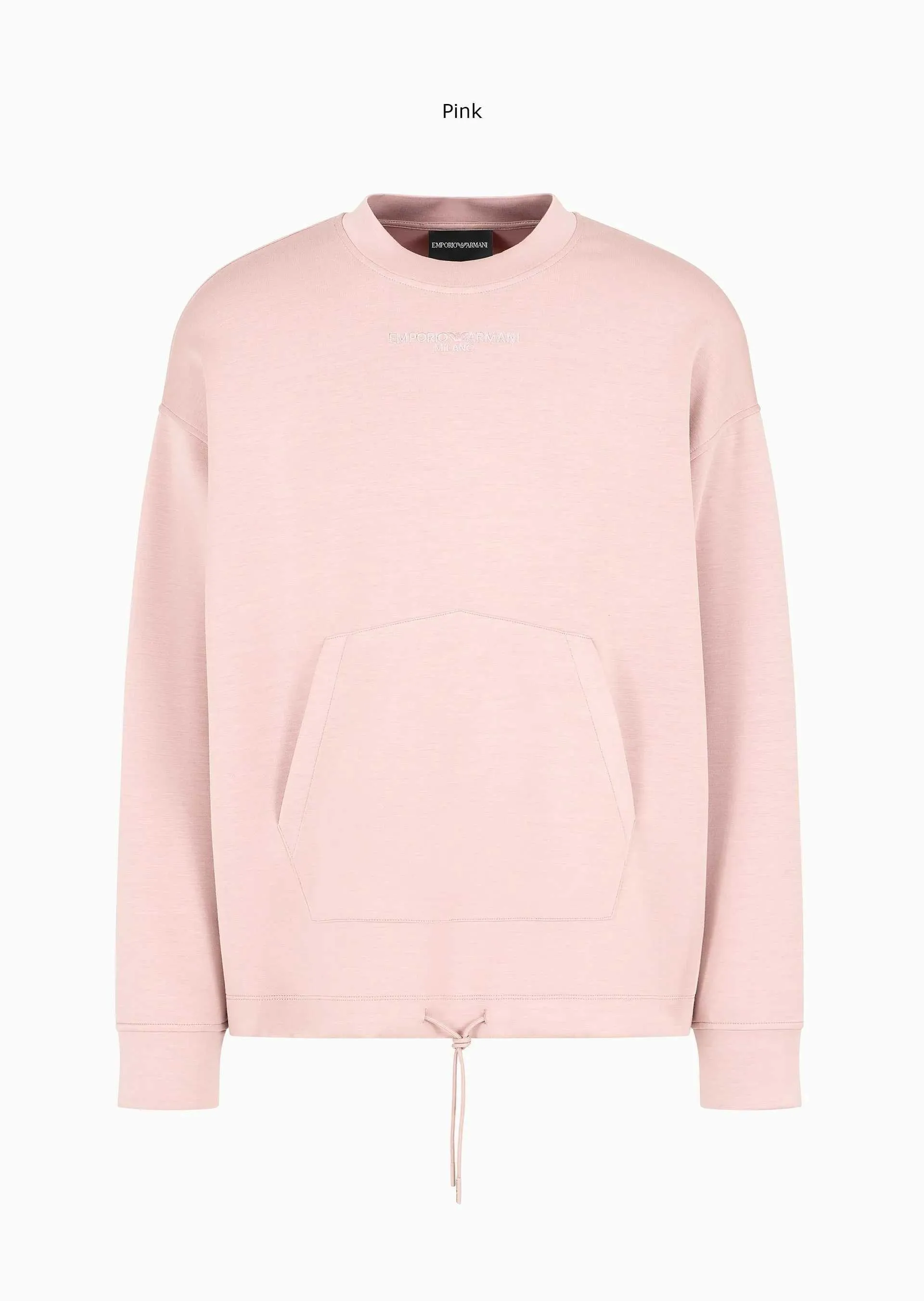 EMPORIO ARMANI  |Pullovers Street Style Long Sleeves Plain Hoodies