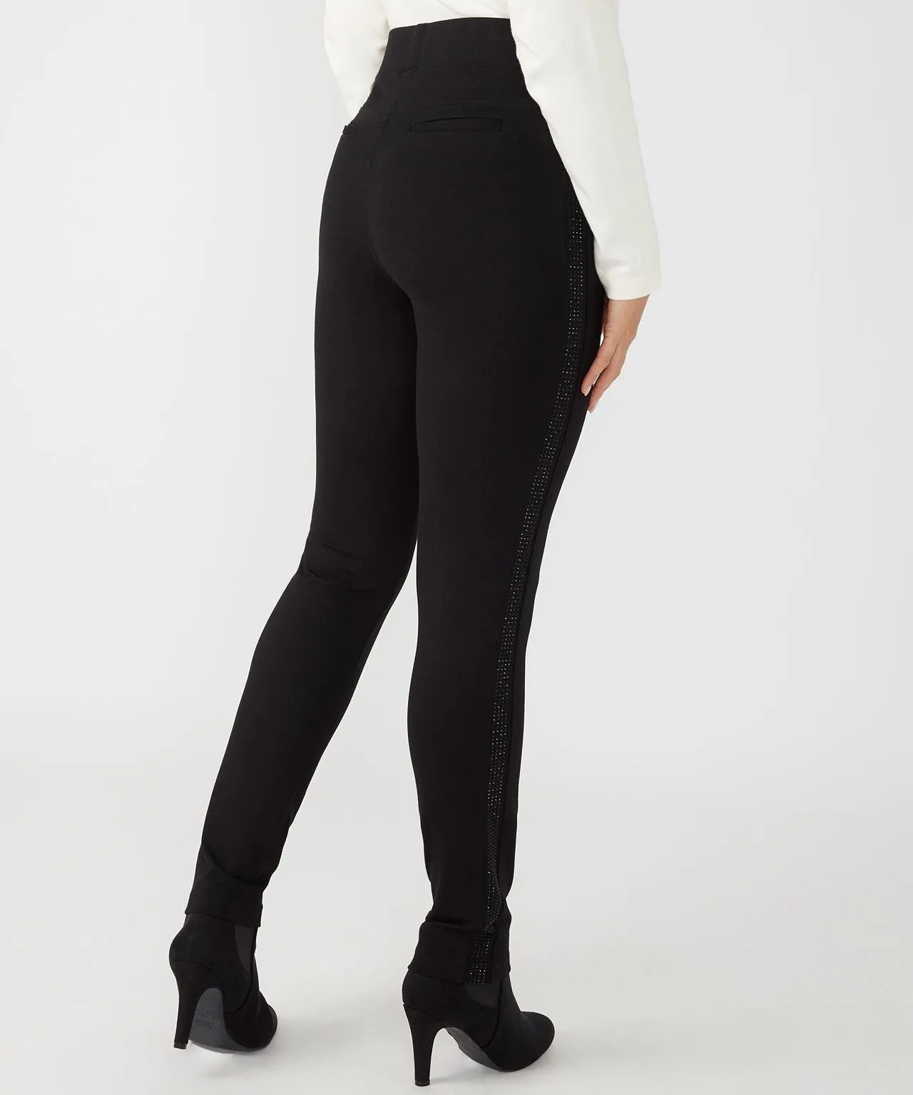 First Avenue Sparkle Detail Ponte Leggings