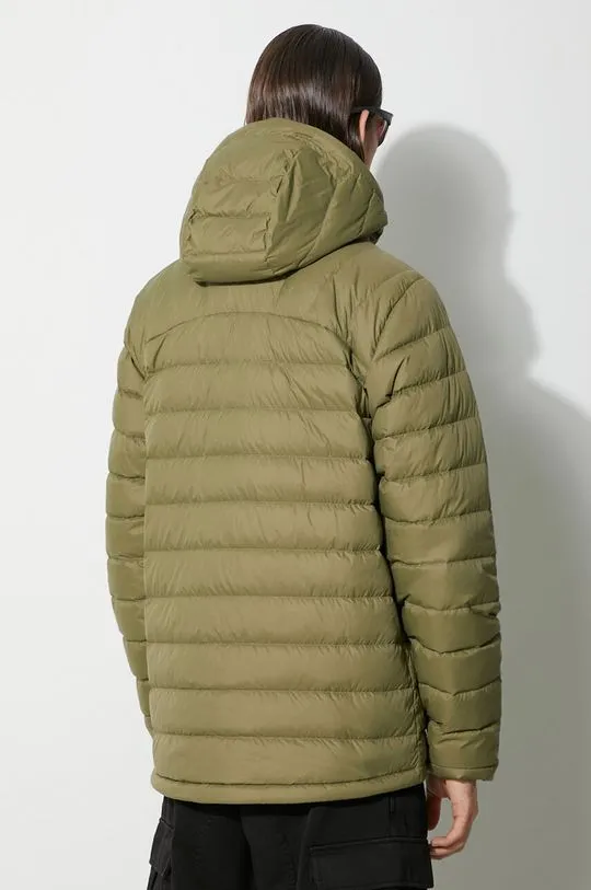 Fjallraven down jacket Expedition Pack Down men's green color