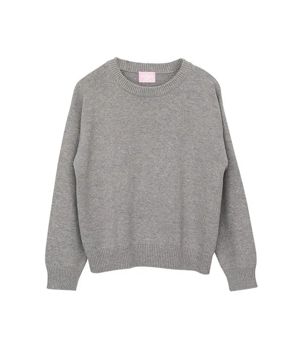 GRACE GIFT  |Casual Style Street Style Collaboration Long Sleeves