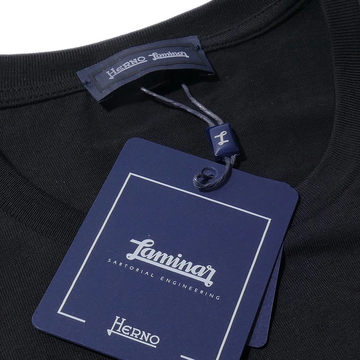 HERNO  |Pullovers Cotton Short Sleeves Logo T-Shirts