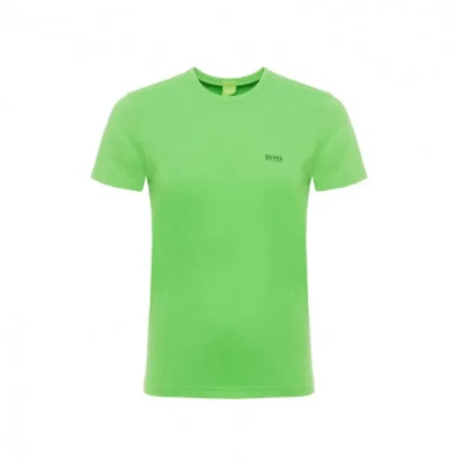 Hugo Boss  |Cotton Short Sleeves Logo T-Shirts