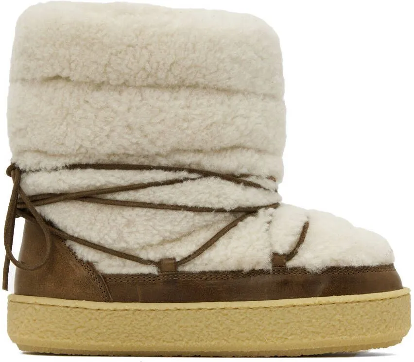 Isabel Marant Off-White Zimlee Snow Boots