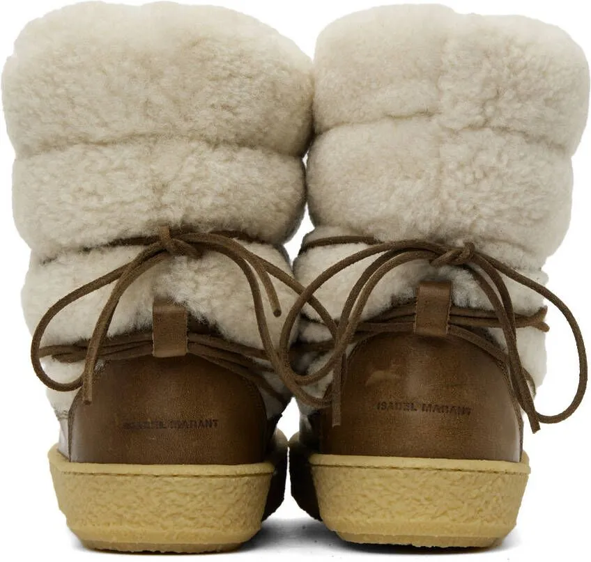 Isabel Marant Off-White Zimlee Snow Boots