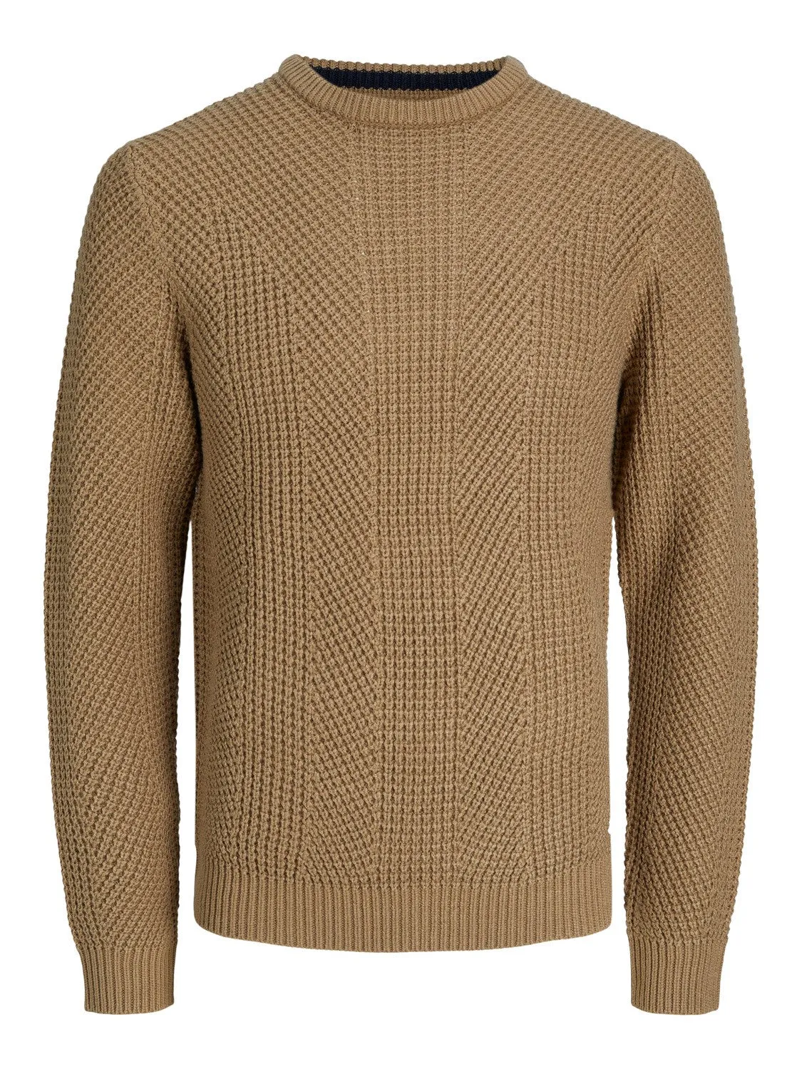 Jack & Jones Mens 'JJSTANDFORD' Crew Neck Knit Jumper