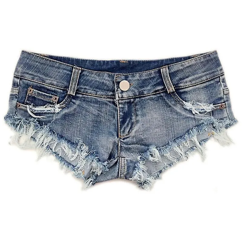 Jeans Mini Denim Booty Shorts Ladies Club Party Shorts