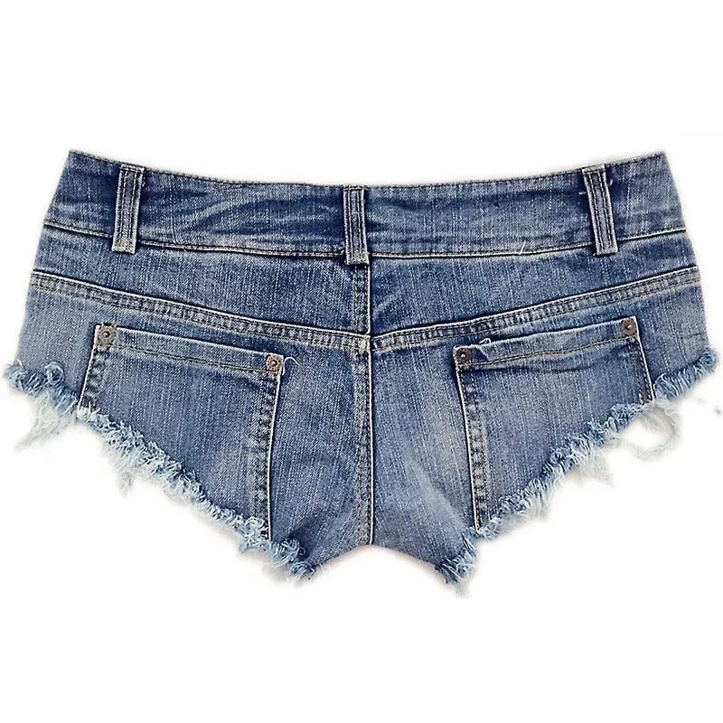 Jeans Mini Denim Booty Shorts Ladies Club Party Shorts