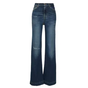 JEANS MODERN DOJO BOOTCUT GAMBA LARGA Donna Dark Blue