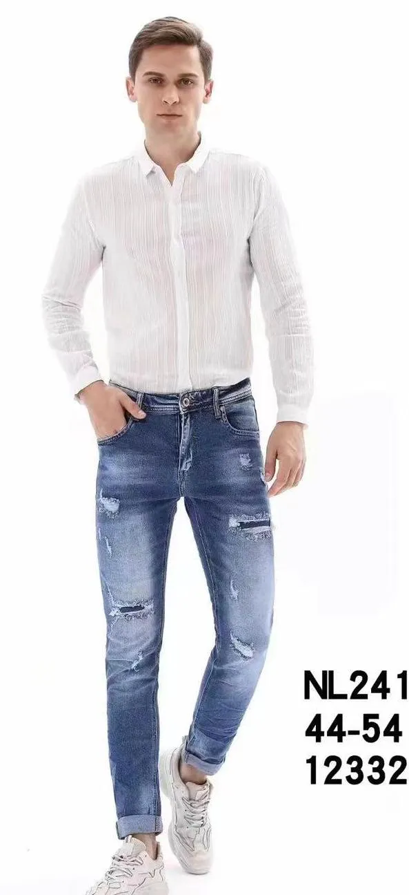 JEANS UOMO CON STRAPPI