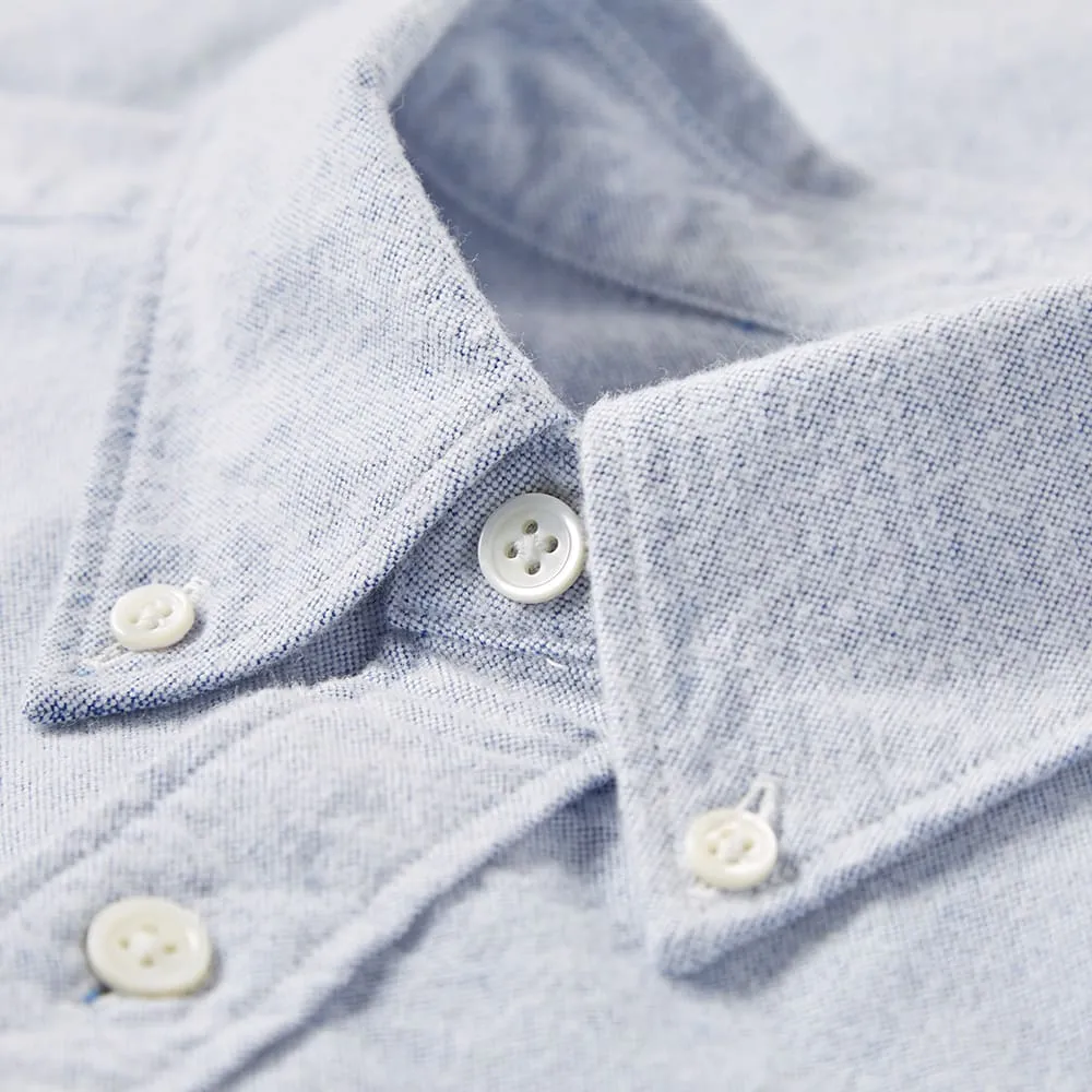 Journal Standard Button Down Brushed Oxford ShirtBlue