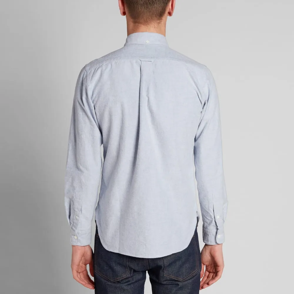 Journal Standard Button Down Brushed Oxford ShirtBlue