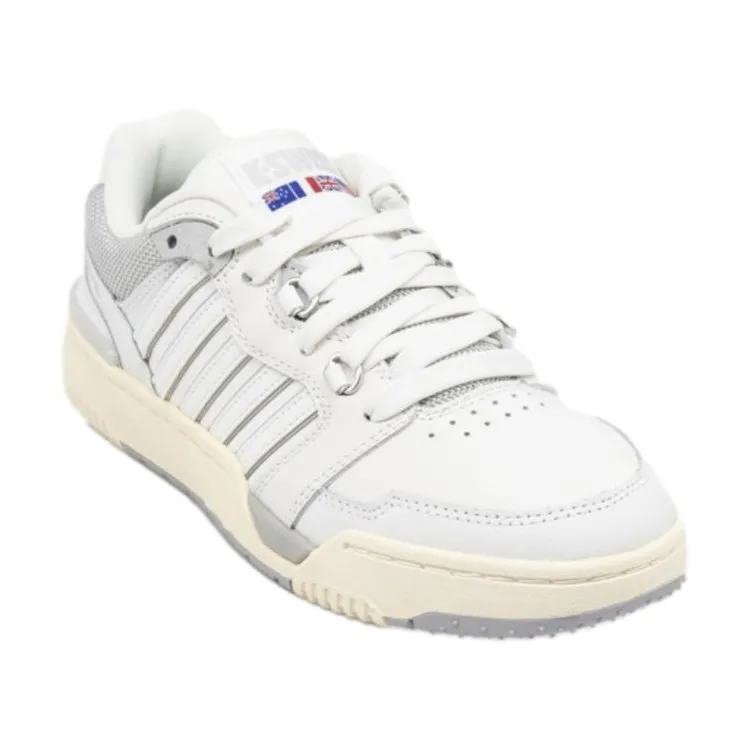 K-SWISS SI 18 RIVAL Scarpe Uomo Sneaker Stringate Bianco Grigio