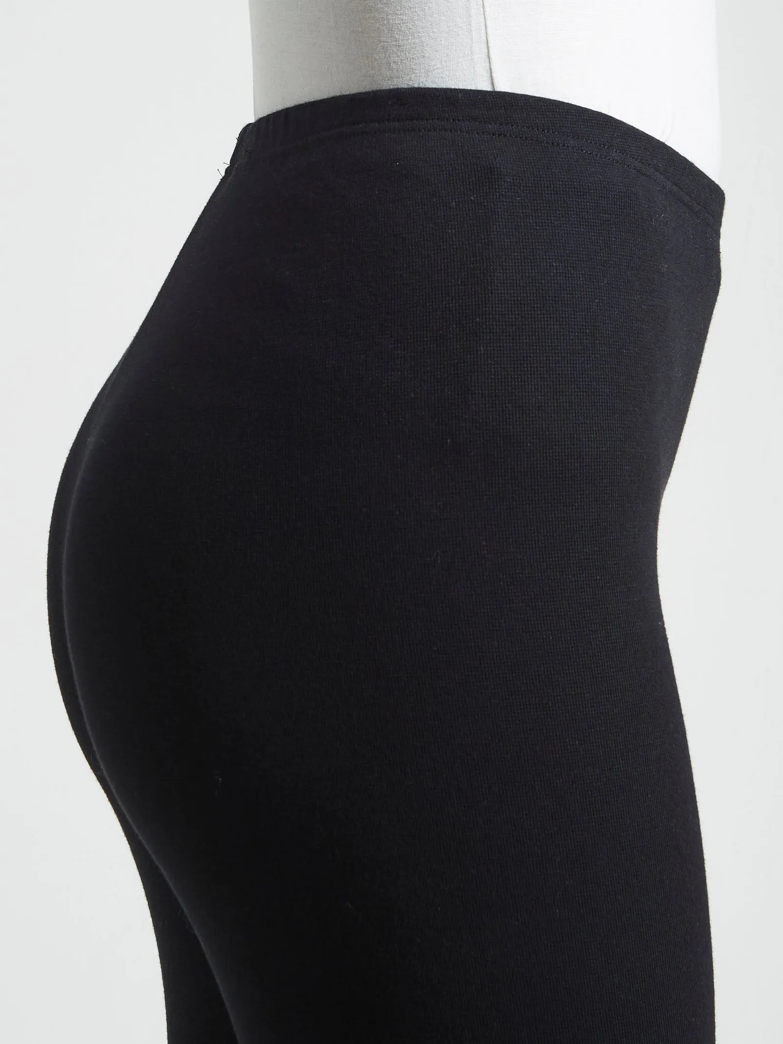 Leggings in cotone stretch - Ardesia Mel.